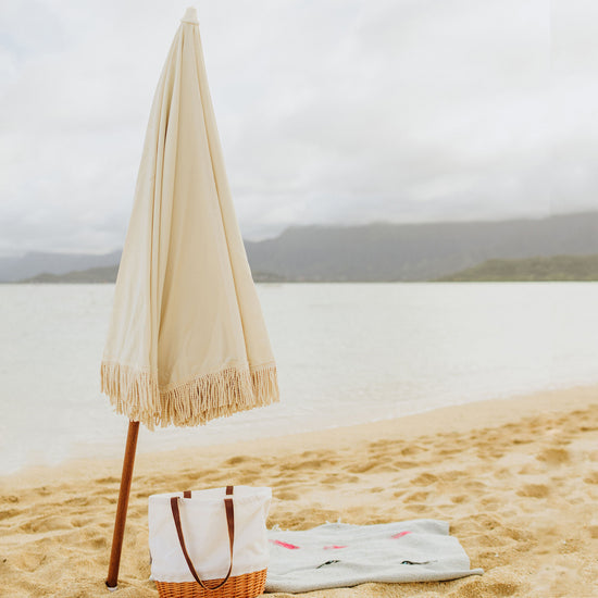 Summerland Beach Umbrella - Driftwood