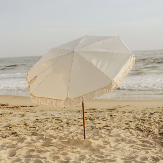Load image into Gallery viewer, Summerland Beach Umbrella - Driftwood
